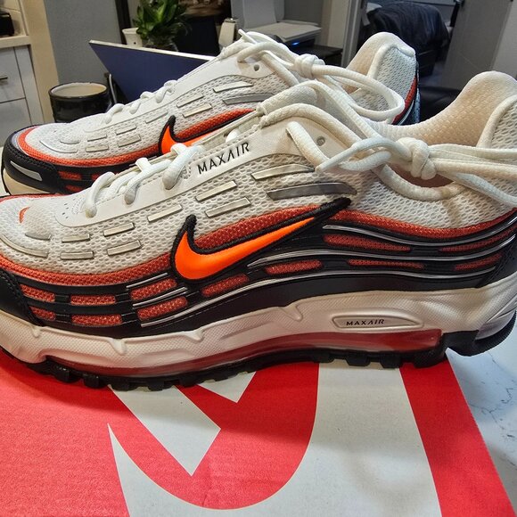 Nike Air Max TL 2.5 Total Orange Dark Smoke Grey FZ4110-001 Men's Size 10 NEW - Picture 1 of 16